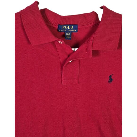 Polo‎ Ralph Lauren Teens (18-20 ) Red  Short Sleeve Shirt - Picture 2 of 8